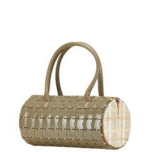 Chanel Handbag Gray Leather Puzzle Mark Coco